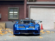 Load image into Gallery viewer, CM 1:64 Blue Carbon Huayra Tricolor Racing Sports Model Diecast Metal Car New Collection