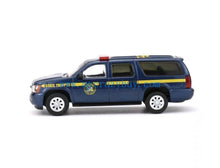 Load image into Gallery viewer, 1:64 596 Blue New York Trooper Police Suburban SUV Model Diecast Metal Car New Collection