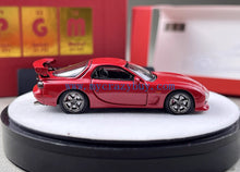 Load image into Gallery viewer, PGM 1:64 JDM Red RX7 FD3S Round Racing Sports Model Diecast Metal Car New Collection