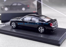 Load image into Gallery viewer, Rollin 1:64 2008 Black Charger Police Muscle Sport Model Diecast Metal Car New Collection