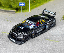Load image into Gallery viewer, MINIGT 1:64 Black LBWK ER34 Skyline GTR #5 Sports Model Diecast Metal Car New Collection
