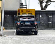 Load image into Gallery viewer, WHELART 1:64 2018 Black Range Rover Sports SUV Model Diecast Metal Car New Collection