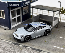 Load image into Gallery viewer, MINIGT 1:64 Ice Gray Porsche 911 Dakar Sports Model Diecast Metal Car New Collection