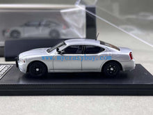 Load image into Gallery viewer, Rollin 1:64 2008 Silver Charger Police Muscle Model Diecast Metal Car New Collection