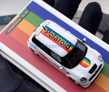 Load image into Gallery viewer, TM 1:64 Mini Cooper Rainbow Figure Sports Model Diecast Metal Car New Collection