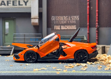 Load image into Gallery viewer, HH 1:64 Orange Revuelto LB744 Racing Sports Model Diecast Metal Car New Collection