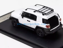 Load image into Gallery viewer, SH 1:64 White FJ Cruiser Off Road SUV Sports Model Diecast Metal Car New Collection