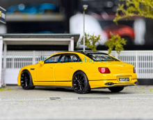 Load image into Gallery viewer, MINIGT 1:64 Yellow Bentley Flying Spur Luxury Sedan Model Diecast Metal Car