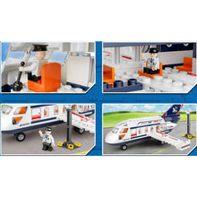 Load image into Gallery viewer, 221PCS MOC City Airliner Air Bus Plane Figure Model Toy Building Block Brick Gift Kids Compatible Lego
