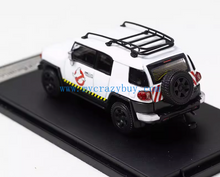 Load image into Gallery viewer, SH 1:64 White Ghost FJ Cruiser Off Road SUV Sports Model Diecast Metal Car New Collection