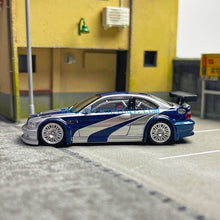 Load image into Gallery viewer, DCM 1:64 NFS Silver Blue M3 GTR E46 Coupe Sports Model Diecast Metal Car New Collection