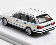 Load image into Gallery viewer, JY 1:64 White E34 Touring Alpina Wagon Sports Model Diecast Metal Car New Collection