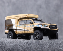 Load image into Gallery viewer, GCD 1:64 Yellow TACOMA Camper Pickup ORV Sports Model Diecast Metal Car New Collection