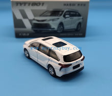 Load image into Gallery viewer, Masdi 1:64 White Sienna MPV Mini Van Sports Model Diecast Metal Car New Collection
