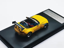 Load image into Gallery viewer, SW 1:64 Yellow Miata MX5 Pandem Roadster Sports Model Diecast Metal Car New Collection