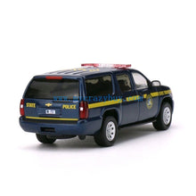 Load image into Gallery viewer, 1:64 596 Blue New York Trooper Police Suburban SUV Model Diecast Metal Car New Collection