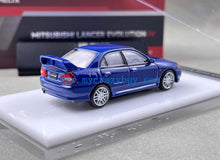 Load image into Gallery viewer, MH 1:64 Blue Lancer Evolution EVO IV 4 Sports Model Diecast Metal Car New Collection