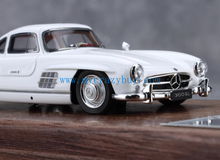 Load image into Gallery viewer, MY64 1:64 White 1954 AMG 300SL W198 Classic Sport Model Diecast Resin Car New Collection