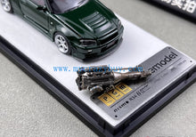 Load image into Gallery viewer, PGM 1:64 Green Skyline GTR R34 Nismo Z-Tune Sports Model Diecast Metal Car New Collection