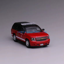 Load image into Gallery viewer, 1:64 596 Tahoe SUV Chicago Fire AMR Chief Police Model Diecast Metal Car New Collection