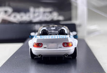 Load image into Gallery viewer, MT 1:64 White JDM Miata MX5 Rocket Bunny Sports Model Diecast Metal Car New Collection