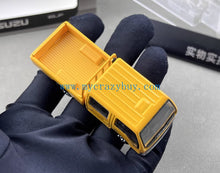 Load image into Gallery viewer, Model1 1:64 Silver Yellow Isuzu ELF Cabin Truck Model Metal Diecast Car New Collection