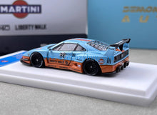 Load image into Gallery viewer, DK 1:64 Blue Gulf LBWK F40 Racing Sports Model Diecast Metal Car New Collection