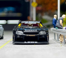 Load image into Gallery viewer, MINIGT 1:64 Black LBWK ER34 Skyline GTR #5 Sports Model Diecast Metal Car New Collection