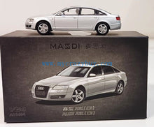 Load image into Gallery viewer, Masdi 1:64 Silver A6L C6 Classic Sedan Sports Model Diecast Metal Car New Collection