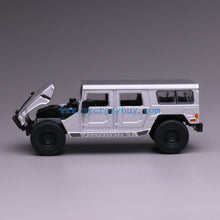 Load image into Gallery viewer, 1:64 596 Silver H1 SUV Off Road ORV Sports Model Diecast Metal Car New Collection