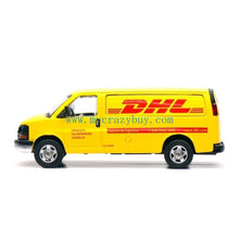 Load image into Gallery viewer, 1:64 Yellow Express 3500 Delivery Van Sports Model Diecast Metal Car Box