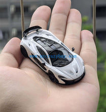 Load image into Gallery viewer, LCD 1:64 White Mclaren P1 Racing Sports Model Diecast Metal Car New Collection