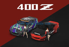 Load image into Gallery viewer, TM 1:64 400Z Coupe HKS Advan Figure Sports Model Diecast Metal Car New Collection