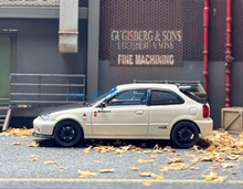 Load image into Gallery viewer, MH 1:64 White JDM Civic Type R EK9 Spoon Sports Model Diecast Metal Car New Collection