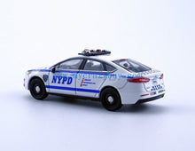 Load image into Gallery viewer, 1:64 596Model Fusion NYPD Police Interceptor Model Diecast Metal Car New Collection