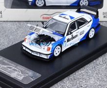 Load image into Gallery viewer, RM 1:64 Blue 190E W201 Racing Sports Sedan Model Diecast Metal Car New Collection