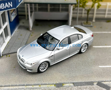 Load image into Gallery viewer, King 1:64 Silver M5 E60 Sedan Sports Model Diecast Metal Car New Collection