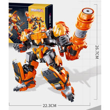 Load image into Gallery viewer, 1385PCS MOC Steel Super Mecha Figure Robot Model Toy Building Block Brick Gift Kids Compatible Lego