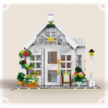 Load image into Gallery viewer, 1593PCS MOC City Street Sweet Flower Floral Shop House Store Model Toy Building Block Brick Gift Kids Compatible Lego Light