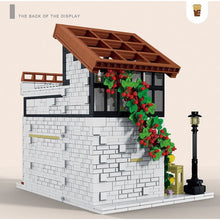 Load image into Gallery viewer, 1512PCS MOC City Street Sweet Coffee Cafe Bar Shop House Model Toy Building Block Brick Gift Kids Compatible Lego Light