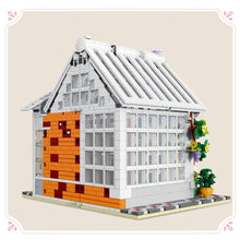 Load image into Gallery viewer, 1593PCS MOC City Street Sweet Flower Floral Shop House Store Model Toy Building Block Brick Gift Kids Compatible Lego Light