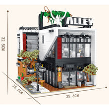 Load image into Gallery viewer, 3423PCS MOC City Street Milk Tea Coffee Shop Store House Model Toy Building Block Brick Gift Kids DIY Compatible Lego