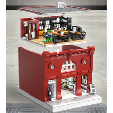 Load image into Gallery viewer, 1836PCS MOC City Street London Underground Train Station Model Toy Building Block Brick Gift Kids DIY Compatible Lego Light