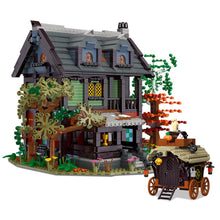 Load image into Gallery viewer, 2710PCS MOC City Street Amedieval Inn Lodge House Model Toy Building Block Brick Gift Kids DIY Light Compatible Lego