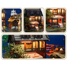 Load image into Gallery viewer, 2710PCS MOC City Street Amedieval Inn Lodge House Model Toy Building Block Brick Gift Kids DIY Light Compatible Lego