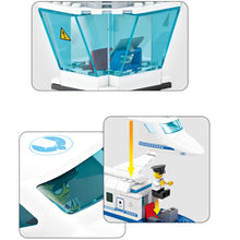 Load image into Gallery viewer, 1003PCS MOC City Airport Terminal Airplane Tower Figure Bus Scene Model Toy Building Block Brick Gift Kids DIY Compatible Lego