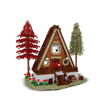 Load image into Gallery viewer, 1689PCS MOC City Forest Cabin Tree House Model Toy Building Block Brick Gift Kids Compatible Lego Light