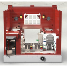 Load image into Gallery viewer, 1836PCS MOC City Street London Underground Train Station Model Toy Building Block Brick Gift Kids DIY Compatible Lego Light