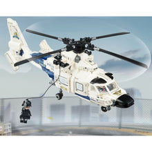 Load image into Gallery viewer, 745PCS MOC City SWAT Police Helicopter Figure Model Toy Building Block Brick Gift Kids DIY
