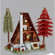 Load image into Gallery viewer, 1689PCS MOC City Forest Cabin Tree House Model Toy Building Block Brick Gift Kids Compatible Lego Light